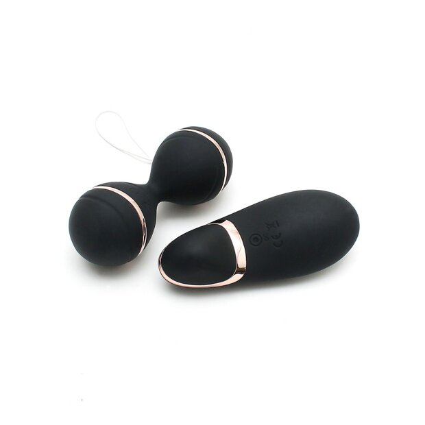 Rimba Ibiza Vibrator Set Schwarz 2-teilig