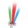 Rimba Toys Pisa Butt Plug mit LED Leuchten Silber Ø 3,2 cm