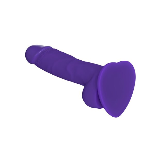 Strap-On-Me Soft Realistic Dildo Purple Size S- 17.1 cm