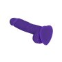 Strap-On-Me Soft Realistic Dildo Purple Size XL- 19.8 cm