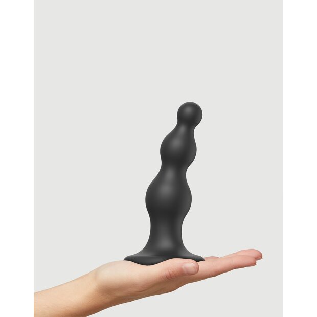 Strap-On-Me - Dildo Plug Beads Size M - Black