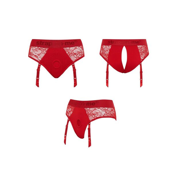 Strap-On-Me Harness Diva Red L