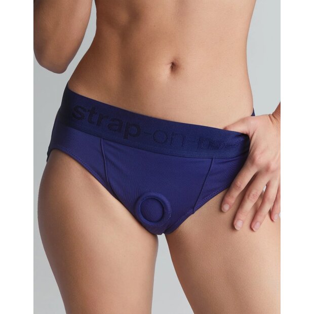 Strap-On-Me - Harness Heroine - Strap-On Harness - Blue - S