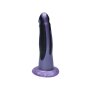 Ylva & Dite - Eros - Realistic Dildo - Black / Luster Violet - 17 cm