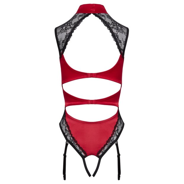 Cottelli Collection Body rot schwarz S - XL