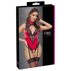 Cottelli Collection Body rot schwarz S - XL
