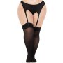 Leg Avenue Lace top opaque thigh highs 1XL/2XL