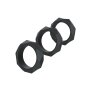 Heavy C-Ring Set Black