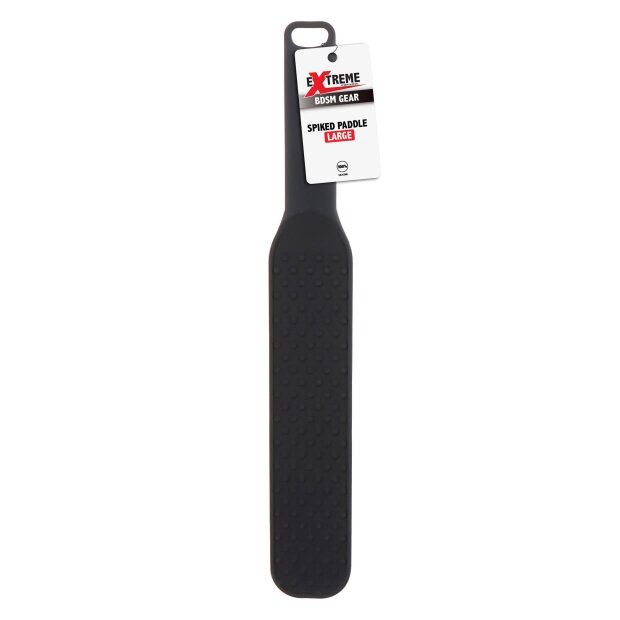 Spiked Paddle Large Black