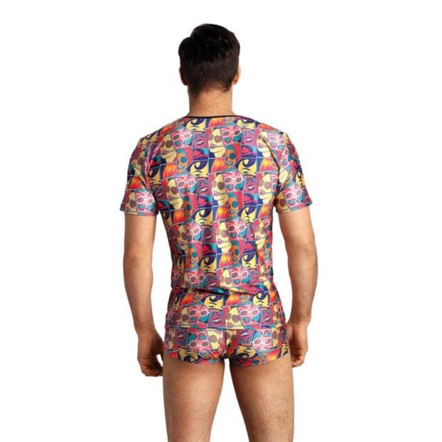 ANAIS Men Comicprint T-Shirt S - XL