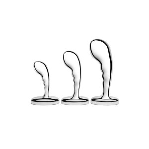 B-Vibe Stainless Steel P Spot Training Set
