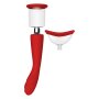Dream Toys Georgia double stimulator with suction function red
