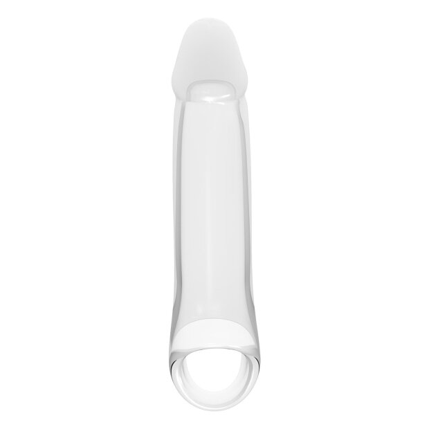 Dream Toys Étui pénien Ramrod avec anneau testiculaire transparent 17,3 cm