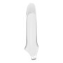 Dream Toys Ramrod Penishülle mit Hodenring transparent 23,6 cm