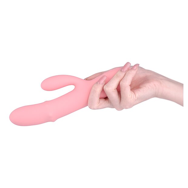 Svakom Mora Neo Interactive Thrusting Vibrator Peach Pink