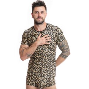 ANAIS Men Mercury T-shirt with animal print S