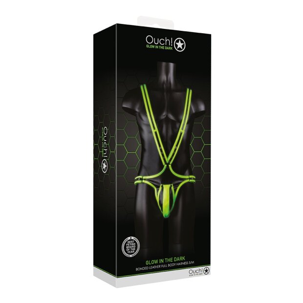 Body-Covering Harness Glow in the Dark S/M