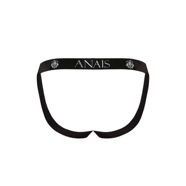 ANAIS Men Power Rio Jockstrap open with red roses and skulls black S