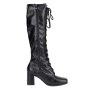 Erogance R2020 PU knee boots black size 36