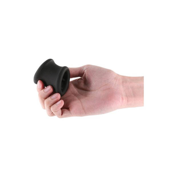 NS Novelties Renegade Suave Ball Stretcher Black