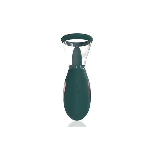 Shots Enhance - Pompe à seins et à vulve rechargeable - Vert forêt