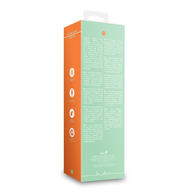 Loveline Silicone Rabbit Vibrator - Misty Green