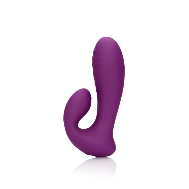 Loveline Ultra Soft Silicone G-Spot Vibrator - Orchidee Purple