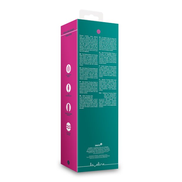 Loveline Thrusting Rabbit Vibrator - Ancient Sea