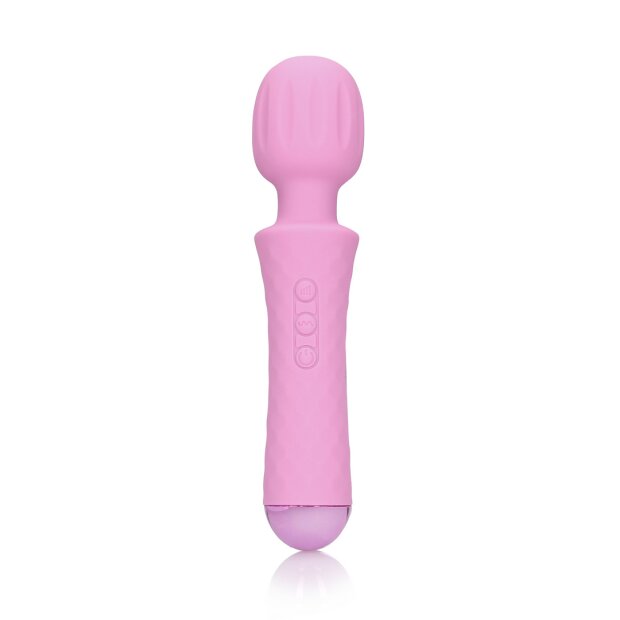 Loveline Small Wand Vibrator - Exotic Fucshsia