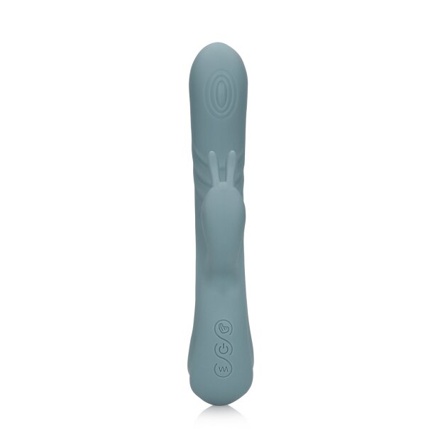 Loveline Fingering Motion Rabbit Vibrator - Weathervane Grey