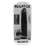 RealRock Extra Large Straight with Balls 15 / 38 cm Black