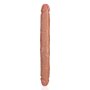 RealRock Slim Double Ended Dong 12 / 30,5 cm - Tan