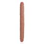 RealRock Slim Double Ended Dong 14 / 35,6 cm - Tan