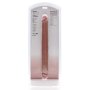 RealRock Slim Double Ended Dong 14 / 35,6 cm - Tan