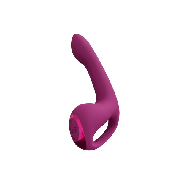 VIVE Riko Triple Motor Thumper with Advanced Finger Motion  Pulse Wave Stimulator - Pink