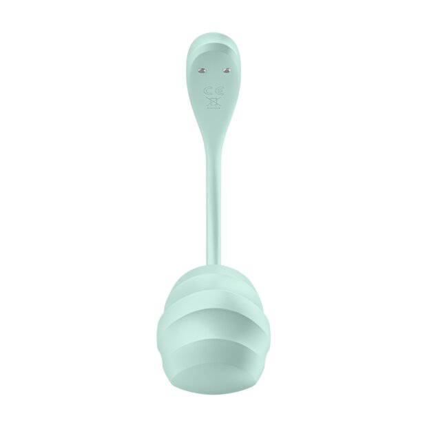 Satisfyer Smooth Petal Connect App tragbarer Paar Vibrator - Mint