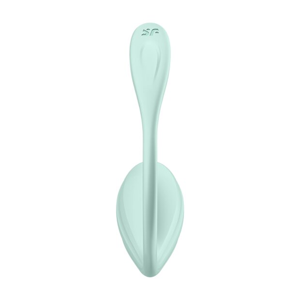 Satisfyer Smooth Petal Connect App tragbarer Paar Vibrator - Mint