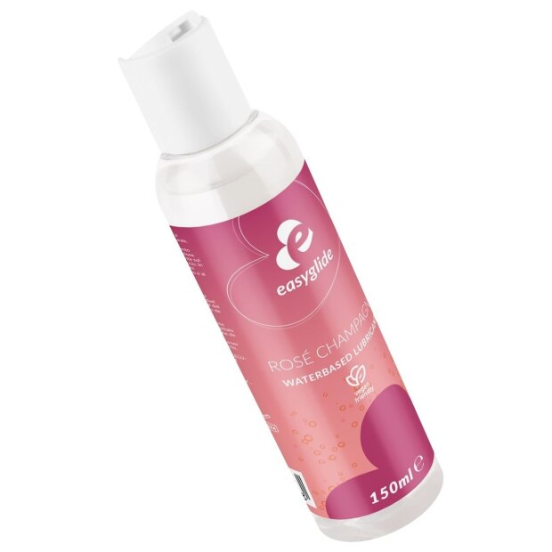 EasyGlide Rosé Champagne aromatisiertes Gleitmittel 150 ml