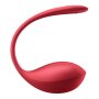 Satisfyer Shiny Petal Connect App - Wearable Couple Vibrator - Red