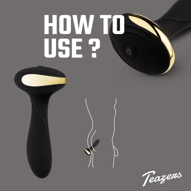 Teazers Analvibrator with Heating Function