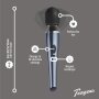 Teazers Black Lightning Wand Vibrator