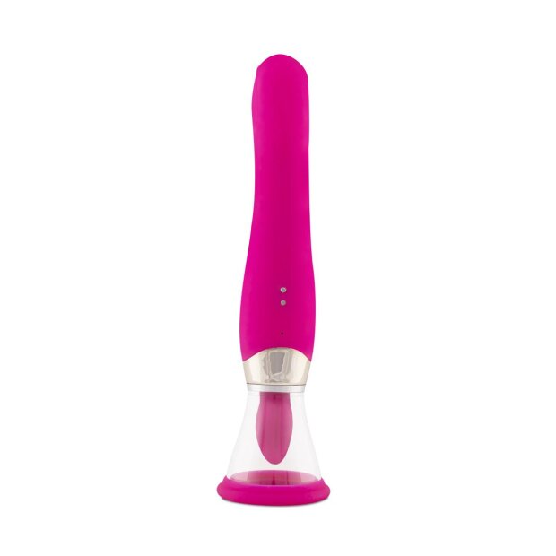 Teazers Pompe à plaisir avec vibrateur pour le point G - Rose