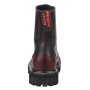 Outlet - Angry Itch 08-Loch Leder Stiefel Burgundy Rub-Off Größe 36