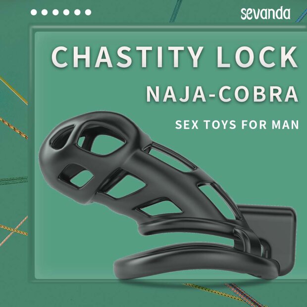 Sevanda Naja-Cobra Cage de Chasteté XL