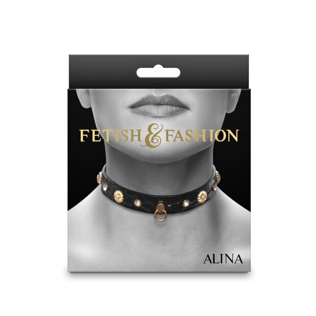 NS Novelties Fetish & Fashion Collier Alina Noir
