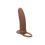 CalExotics Performance Maxx Rechargeable Thick Dual Penetrator Brown skin tone