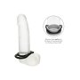 CalExotics Alpha Liquid Silicone Commander Ring Black