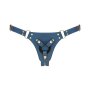 Strap-on-me - Generous harness Blue