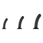Nexus - Dilator Set Silikon Anal Dildos (S,M,L) Schwarz