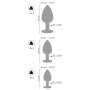 ANOS Metal Butt Plug Set Diamo